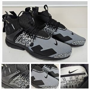 Nike x Acronym  Air Presto Utility Mid Cool Gray Acrnm Size 12